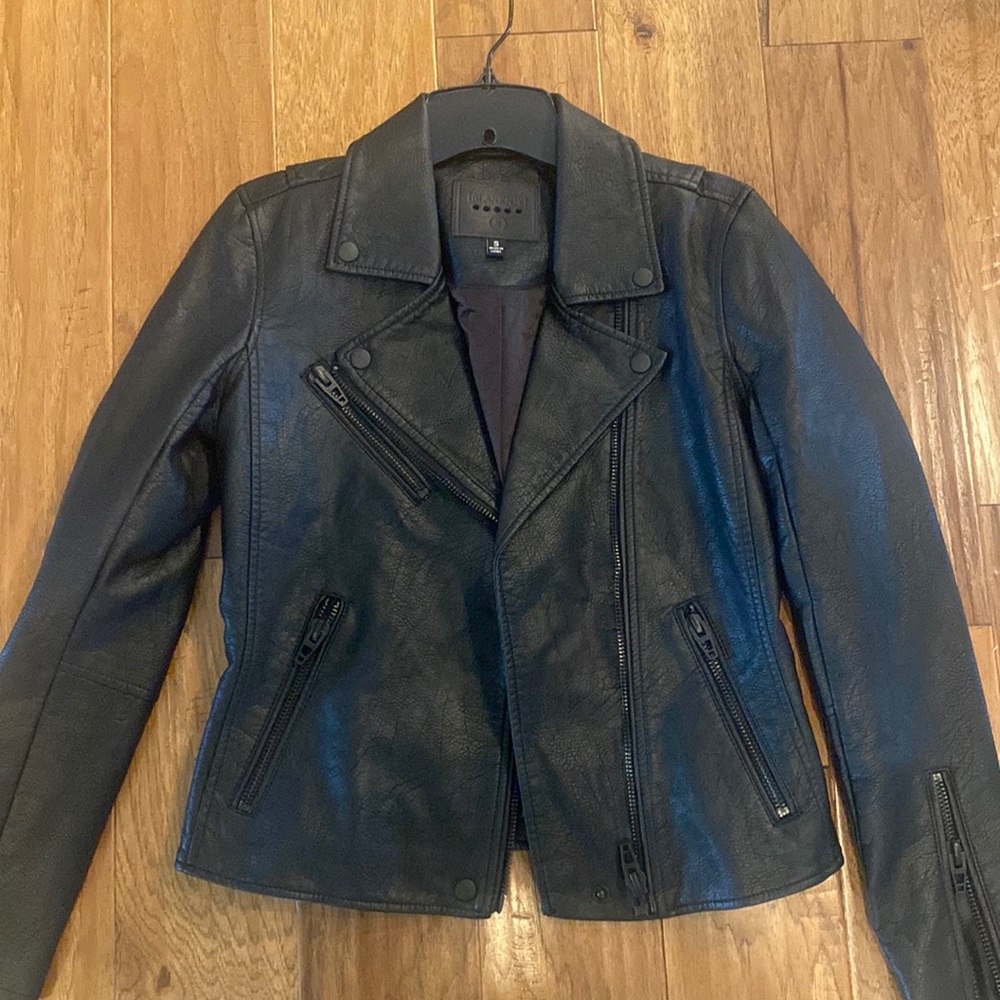 BLANKNYC- Black Moto Jacket Size Small NWOT